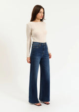 FAR OUT SEAM WIDE LEG IN WATERFALL