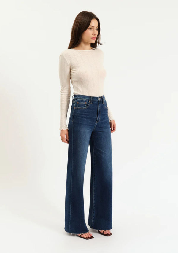 FAR OUT SEAM WIDE LEG IN WATERFALL