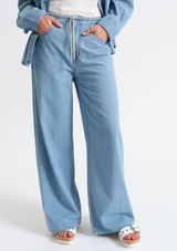 MADISON MID RISE WIDE LEG