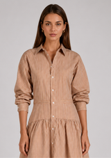 LUCIENNE STRIPE DRESS