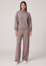 EMERY MOCK NECK PULLOVER