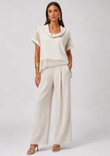 WOVEN MESH TOP