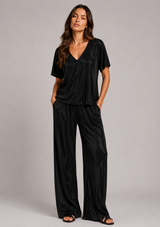 MICROPLEAT EVERYDAY V-NECK