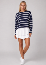 BILLIE STRIPE PULLOVER