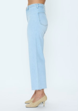 PENNY CROP HIGH RISE WIDE LEG