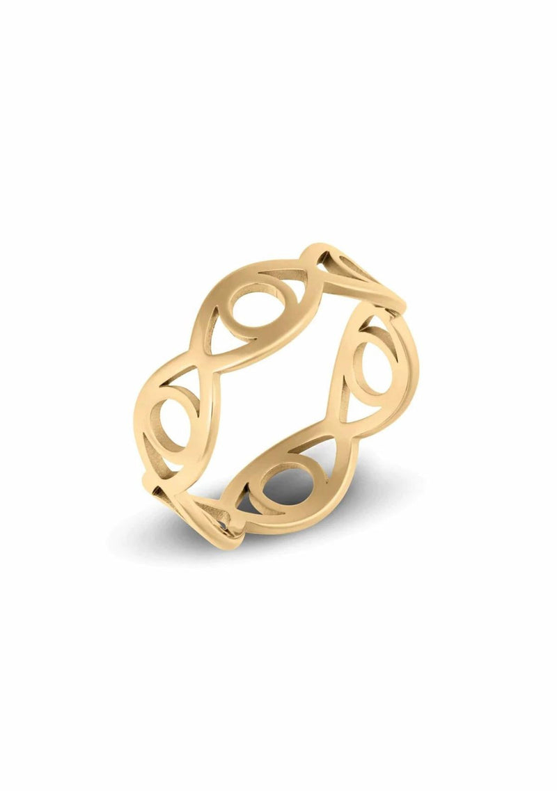 SERAFINA EVIL EYE RING
