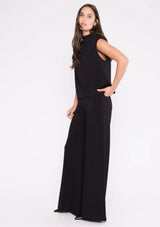 SCUBA COWL NECK TOP