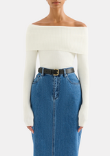 KRISHNA OFF SHOULDER TOP