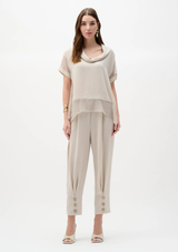WOVEN MESH TOP