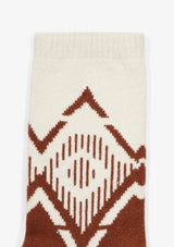 ERICA JACQUARD KNIT SOCK