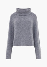 MERSAI ROLL NECK JUMPER - material