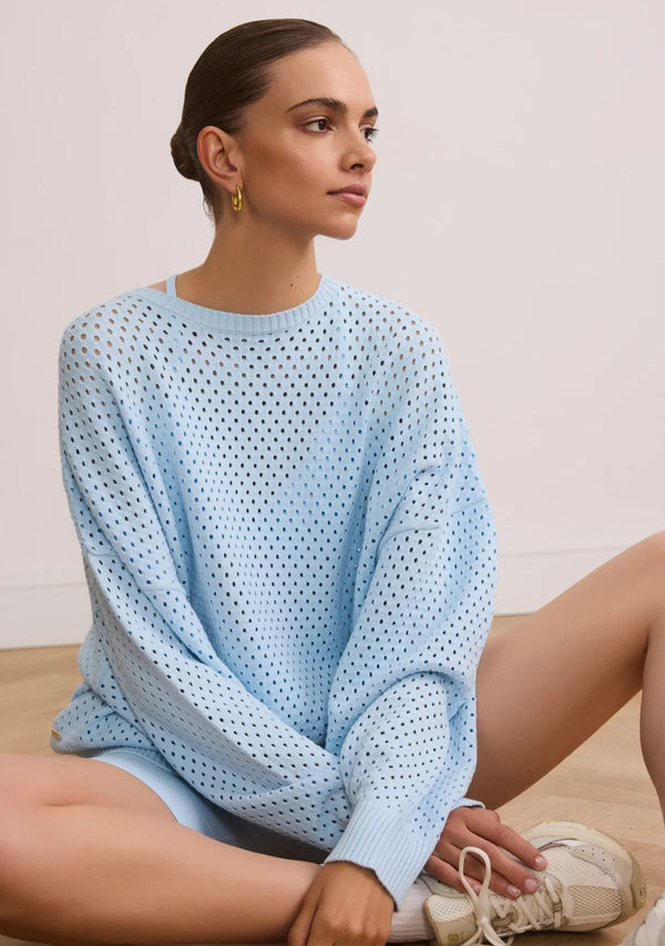 OLLY CROCHET SWEATER