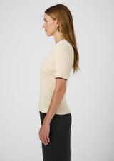 MOZZA SHORT SLEEVE SWEATER