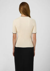 MOZZA SHORT SLEEVE SWEATER