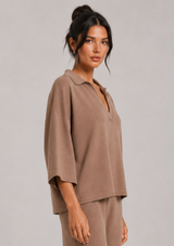 OLLY V-NECK TOP