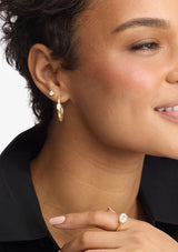 SHE'S ON POINT HOOPS 1"