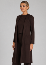 PONTE KNIT SMOKING JACKET