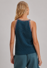 ABERG HALTER KNIT TOP