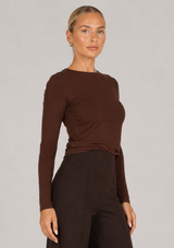 FITTED LONG SLEEVE TEE