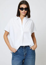 CELE RHODES POPLIN SHORT SLEEVE SHIRT