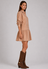 LUCIENNE STRIPE DRESS