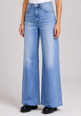 FAR OUT WIDE LEG IN RIGHT ON