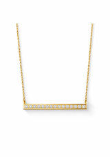 LORENZA HORIZONTAL BAR NECKLACE