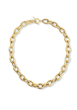 ALLEGRA CHUNKY OVAL CHAIN TOGGLE NECKLACE