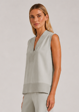 FREIDA V NECK TANK