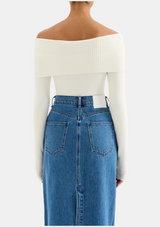 KRISHNA OFF SHOULDER TOP