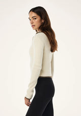 IGNITE ZIP NECK KNIT
