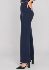 PONTE KNIT STANDARD WIDE LEG PANT