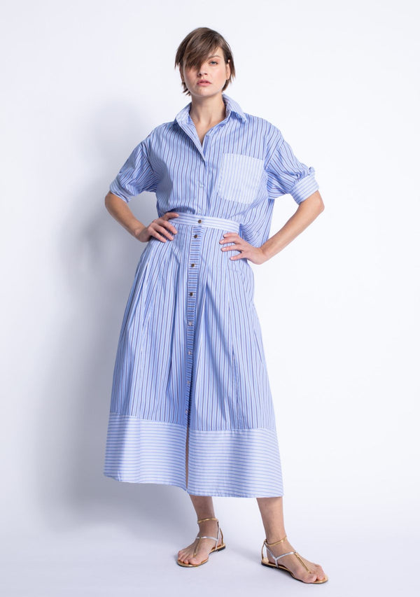 MALAGA STRIPE SKIRT