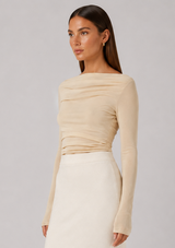 ZIEL OFF SHOULDER TOP
