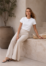 SILKY KNIT T-SHIRT
