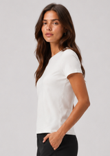 SILKY KNIT T-SHIRT
