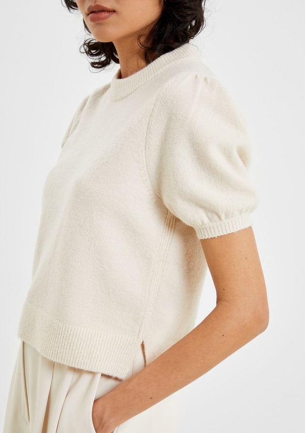 VHARI SHORT SLEEVE SWEATER