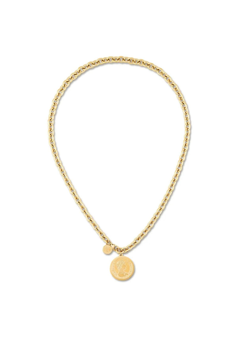 ODETTE COIN CHAIN NECKLACE