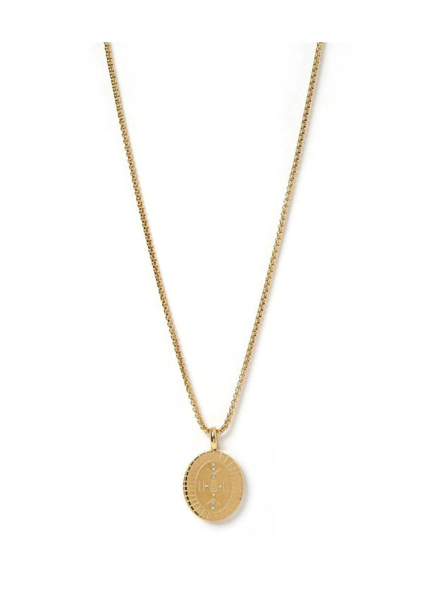 TYDE GOLD CHARM NECKLACE
