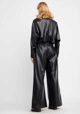 CAROLINE VEGAN LEATHER PANTS