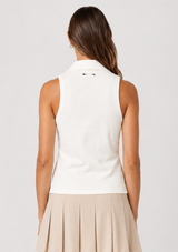 COURTSHIP HENRI COLLARED TOP
