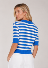 JASMINE KNIT STRIPED SHIRT