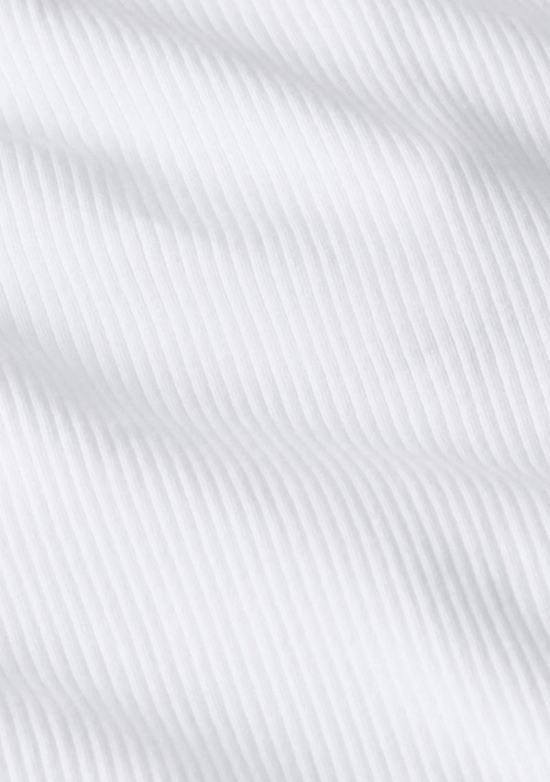 HIGH NECK RIB BUILT-IN BRA TANK