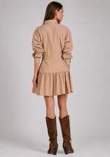 LUCIENNE STRIPE DRESS