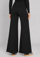 PONTE KNIT STANDARD WIDE LEG PANT