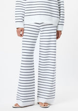 MARLEY KNIT STRIPED WIDE LEG PANT
