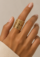 RIVIERA STACKABLE RING SET