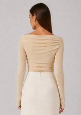 ZIEL OFF SHOULDER TOP