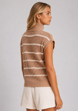 HANEY ZIP THROUGH KNIT