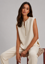 SIMMONS HALF ZIP TANK